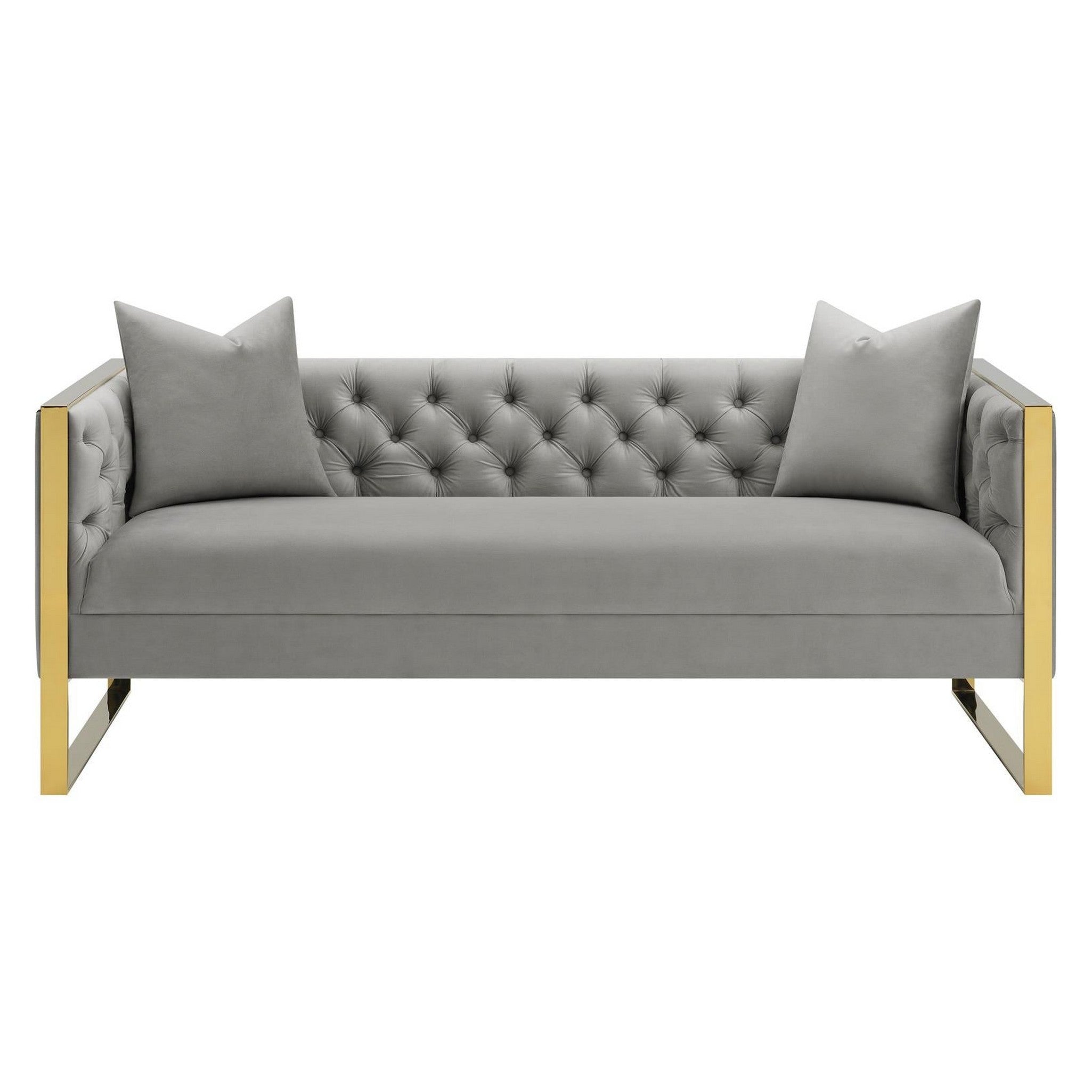 Eastbrook Tufted Back Sofa Grey 509111