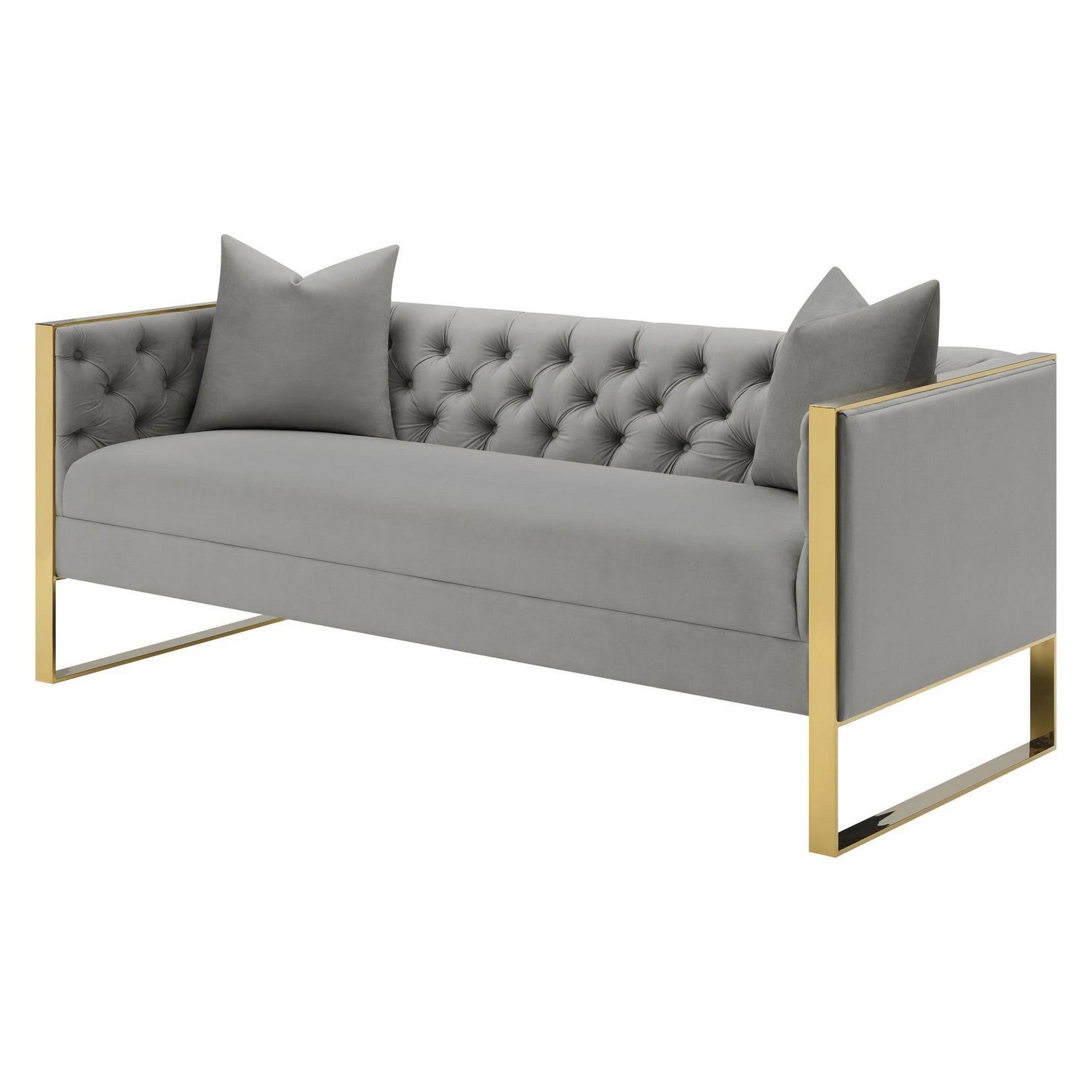 Eastbrook Tufted Back Sofa Grey 509111