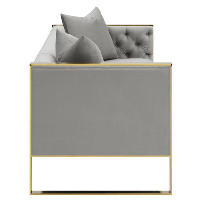 Eastbrook Tufted Back Sofa Grey 509111