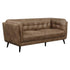 Thatcher 3-piece Upholstered Button Tufted Living Room Set Brown 509421-S3