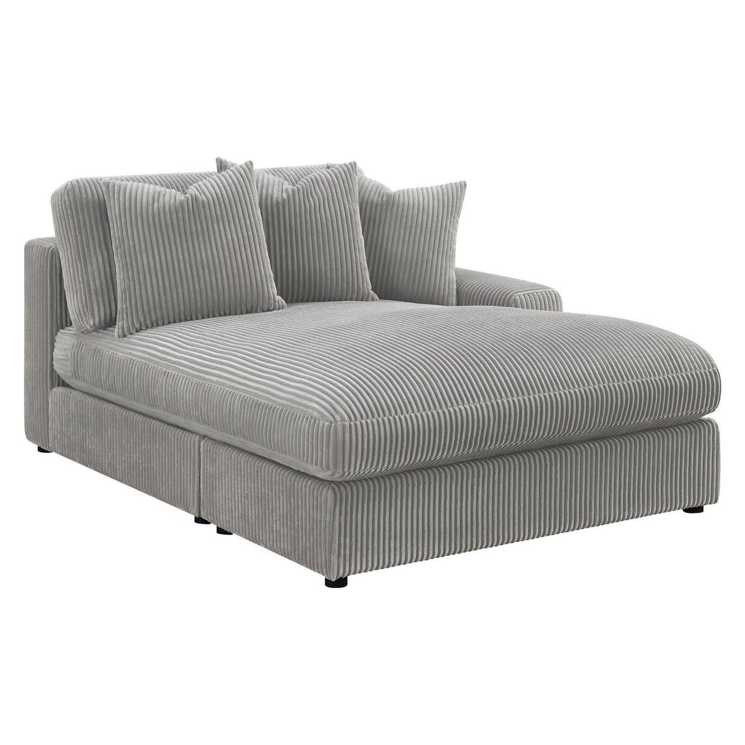 Blaine Upholstered Reversible Sectional Fog 509900