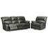 Dunwell Power Reclining Sofa with Power Recliner Ash-51601U2