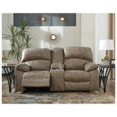 Dunwell Power Reclining Sofa and Loveseat Ash-51602U1