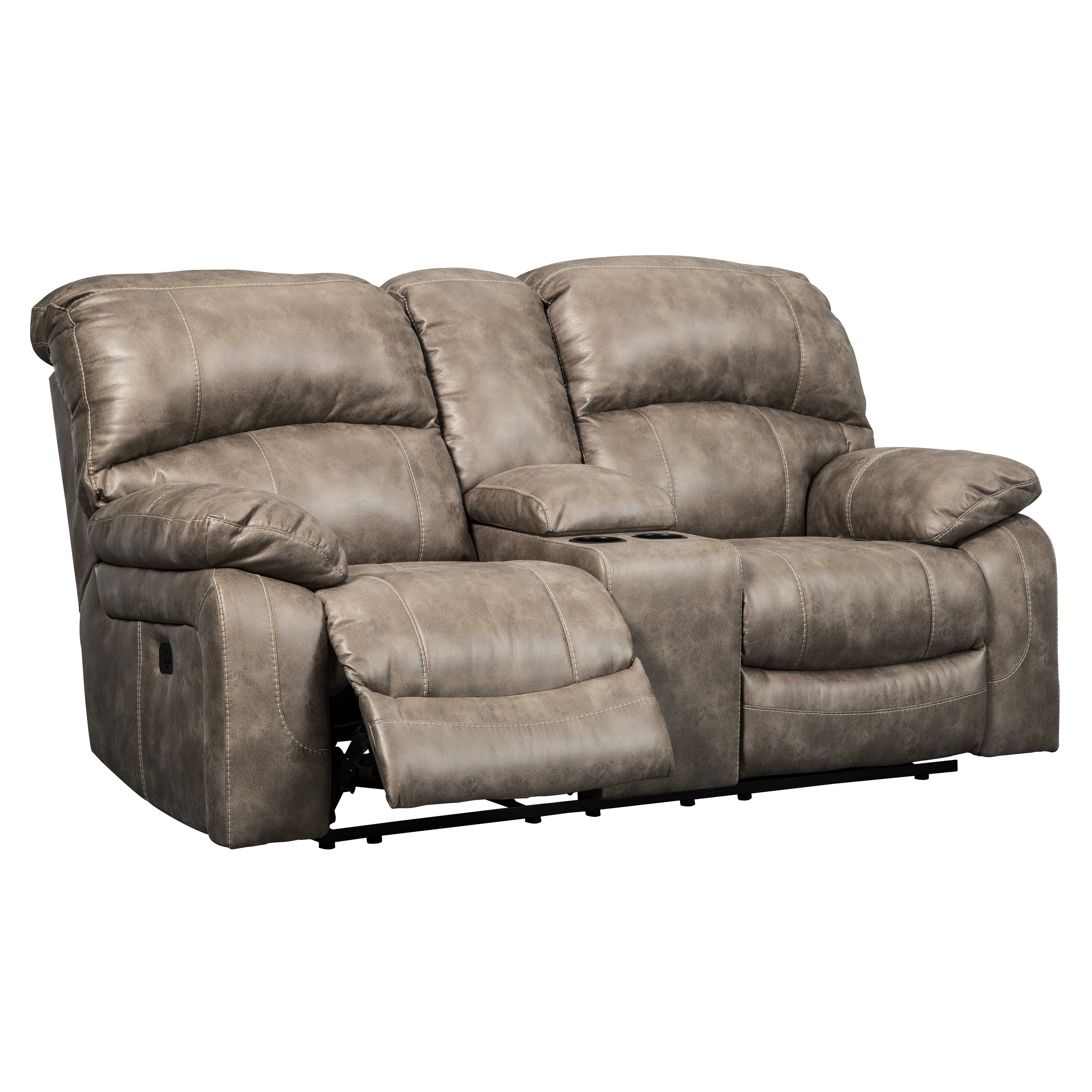 Dunwell Power Reclining Sofa and Loveseat Ash-51602U1