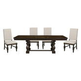 5pc set (TABLE + 4 SIDE CHAIRS) 5167-96*5FS