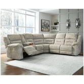 Family Den 3-Piece Power Reclining Sectional Ash-51802S1