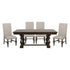 5PC SET (TABLE + 4 SIDE CHAIRS) 5267RF-96*5