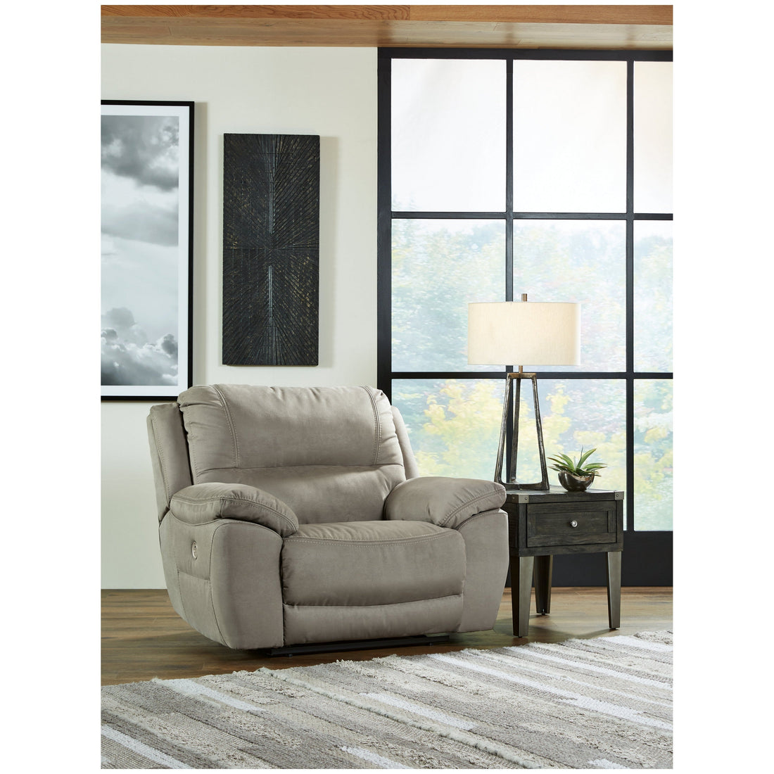 Next-Gen Gaucho Oversized Power Recliner Ash-5420382