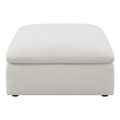 Hobson Cushion Seat Ottoman Off-White 551453