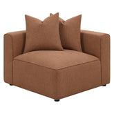 Jennifer 6-piece Upholstered Modular Sectional Terracotta 551591-SET