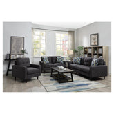 Watsonville Tufted Back Chair Grey 552003