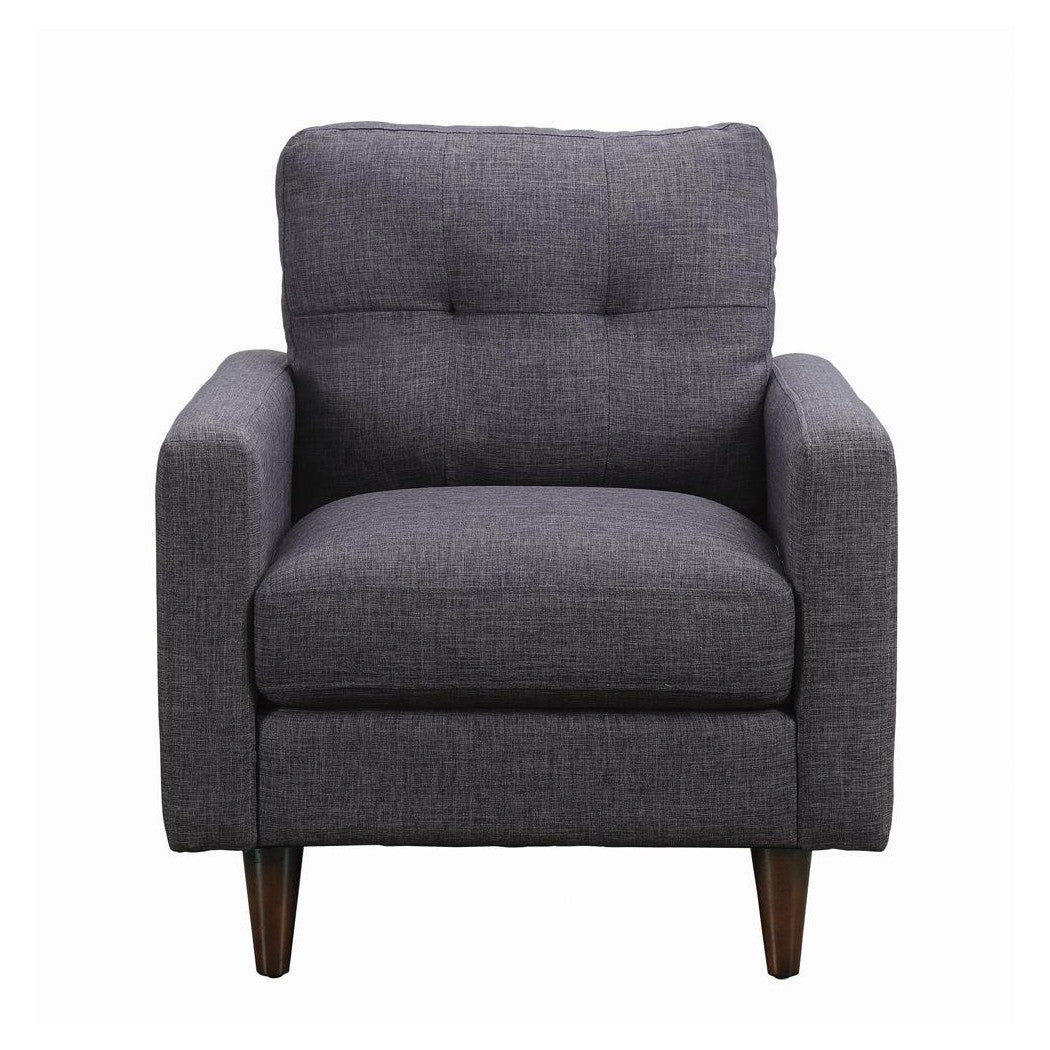 Watsonville Tufted Back Chair Grey 552003