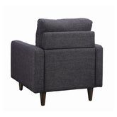 Watsonville Tufted Back Chair Grey 552003