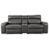 Samperstone 3-Piece Power Reclining Sectional Ash-55203S3