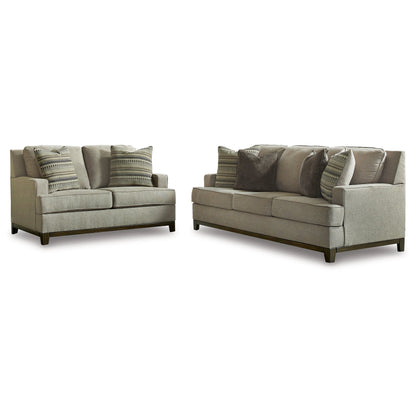 Kaywood Sofa and Loveseat Ash-56303U1