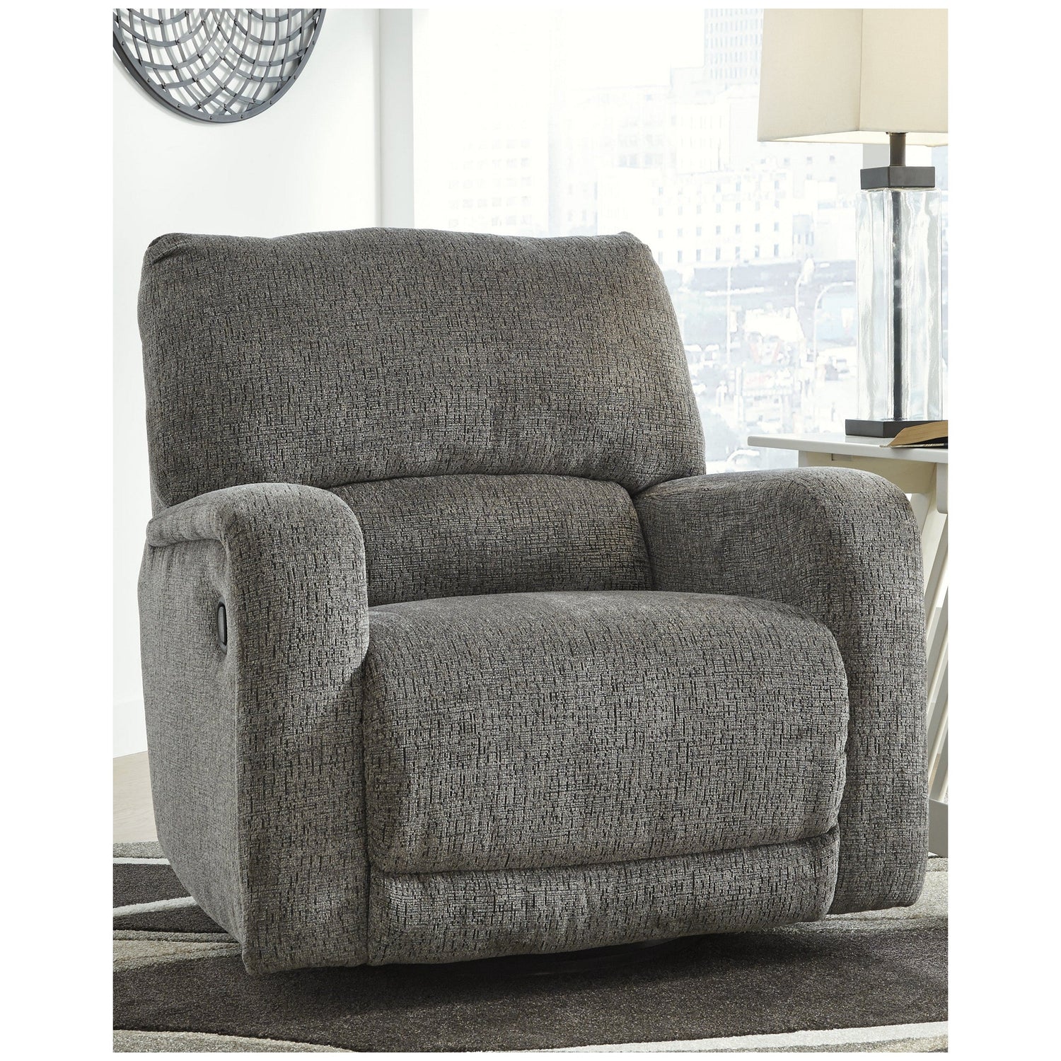 Wittlich Swivel Glider Recliner Ash-5690161