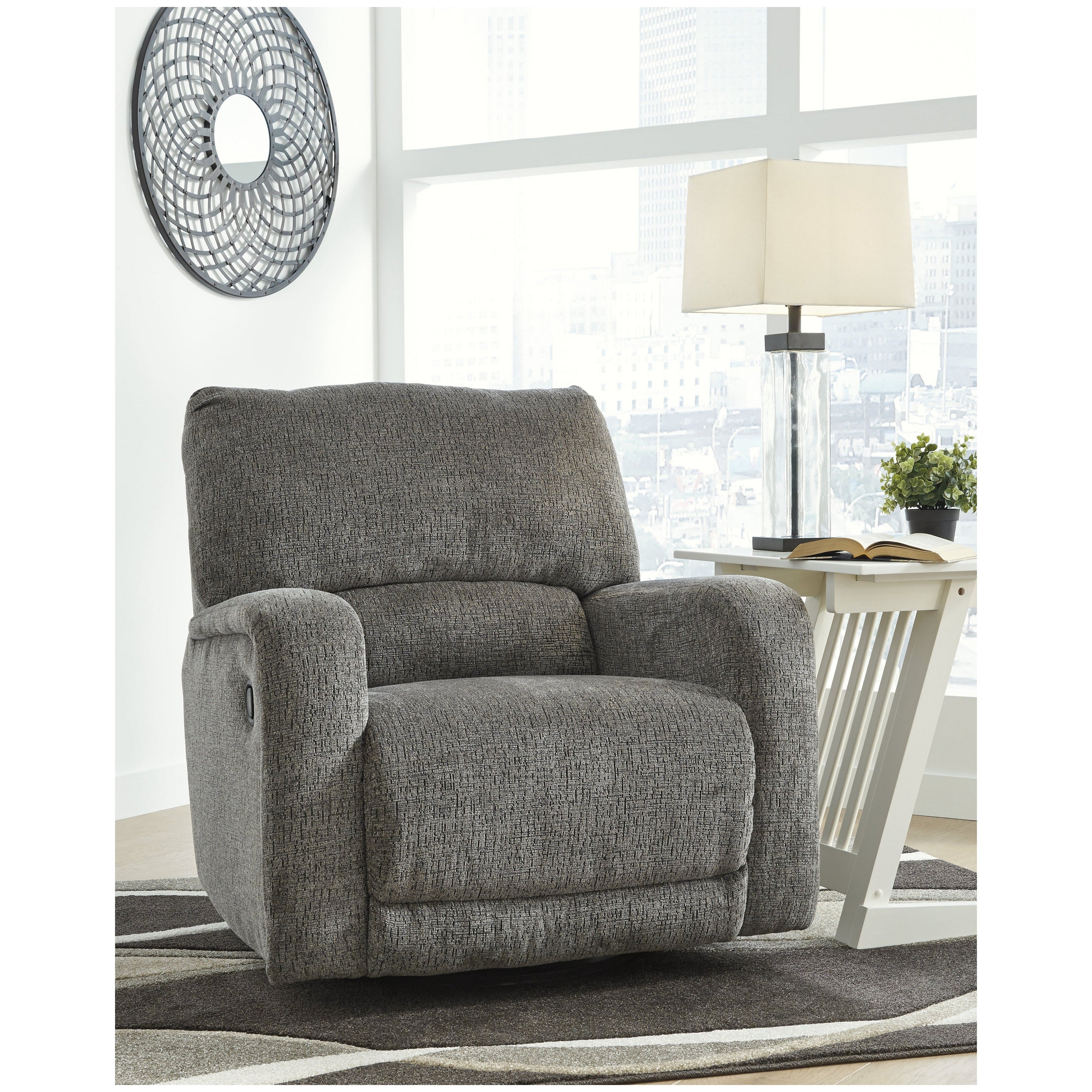 Wittlich Swivel Glider Recliner Ash-5690161