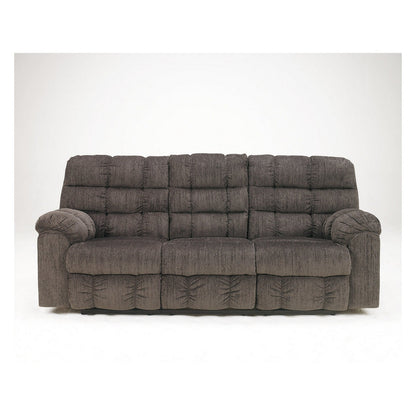 Acieona Reclining Sofa with Drop Down Table Ash-5830089