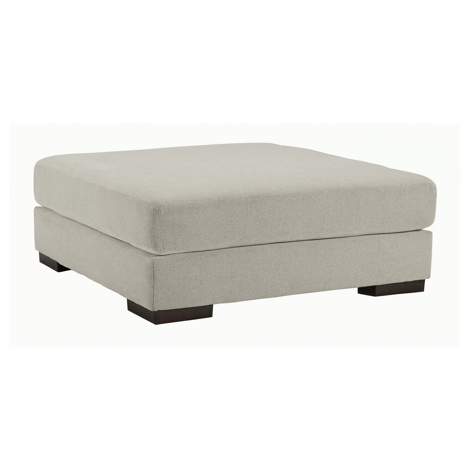 Artsie Oversized Accent Ottoman Ash-5860508