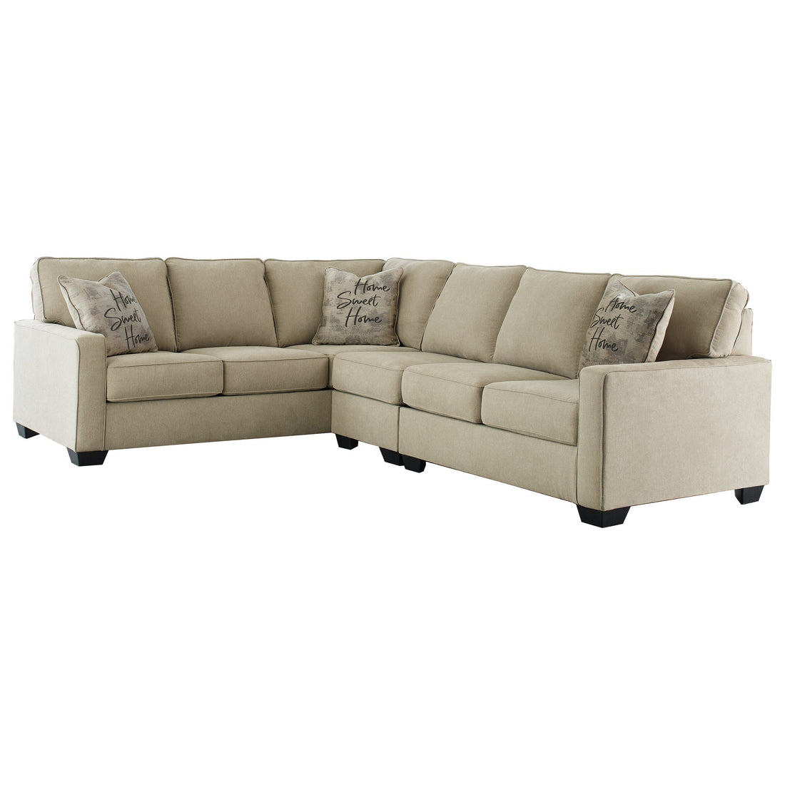 Lucina 3-Piece Sectional Ash-59006S3