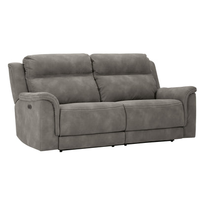 Next-Gen DuraPella Power Reclining Sofa and Loveseat Ash-59301U1