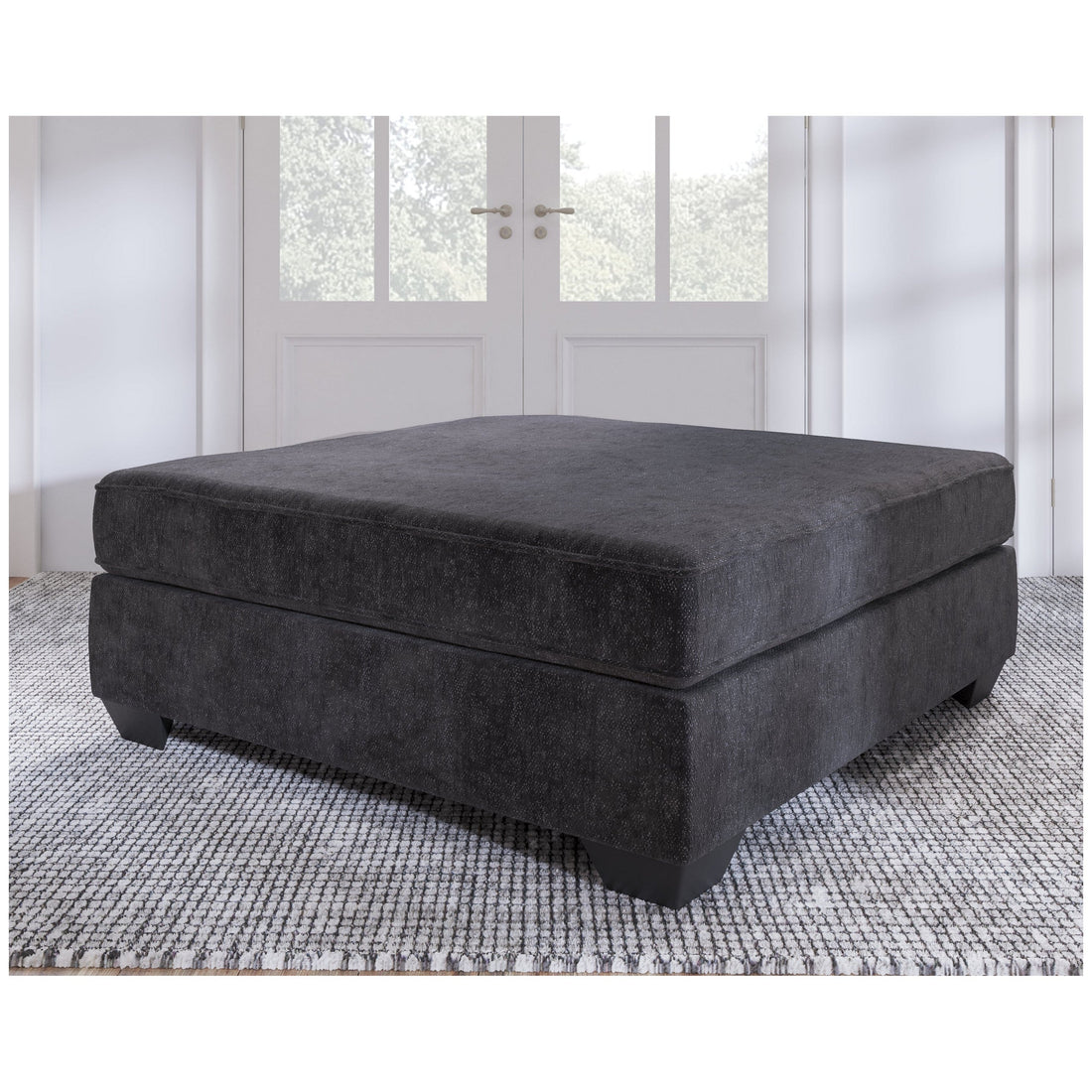 Lavernett Oversized Accent Ottoman Ash-5960308