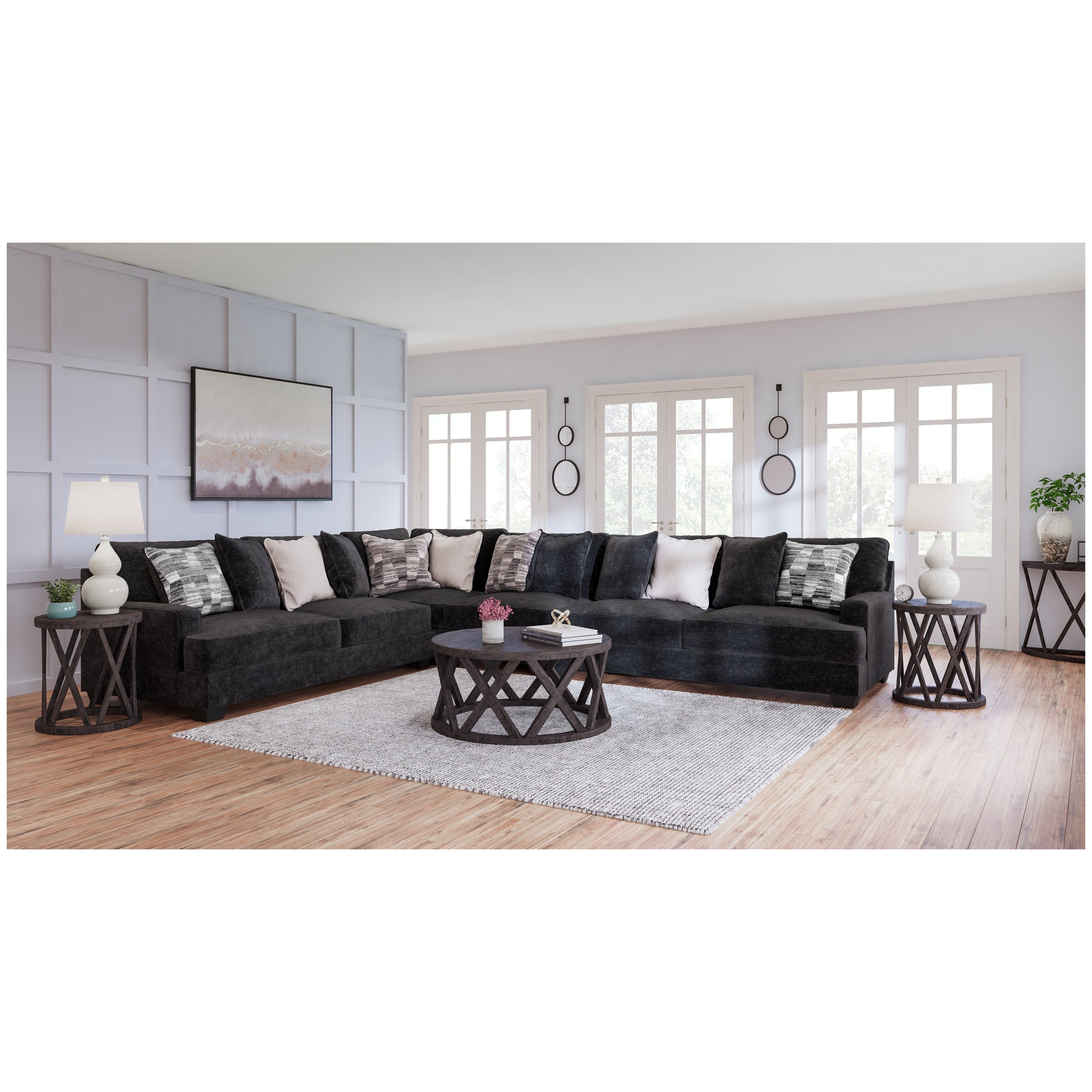 Lavernett 4-Piece Sectional Ash-59603S2