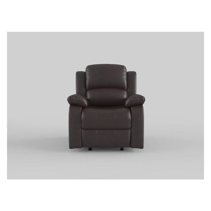 GLDR RCLNR CHAIR, DARK BROWN P/U 9928DBR-1