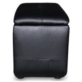 Cyrus Upholstered Recliner Living Room Set Black 600001-S3A