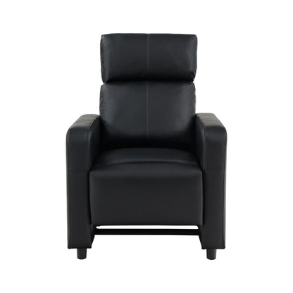 Toohey Upholstered Tufted Recliner Living Room Set Black 600181-S5B