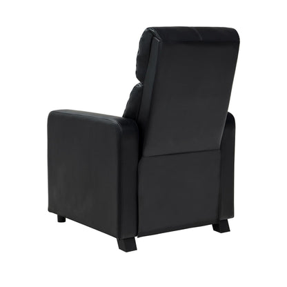 Toohey Home Theater Push Back Recliner Black 600181