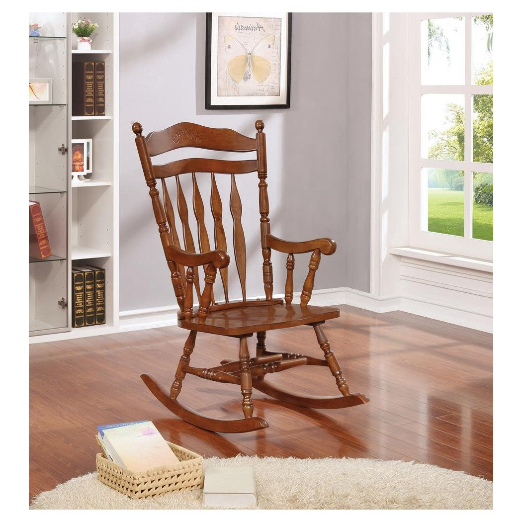 Aylin Rocking Chair Medium Brown 600187