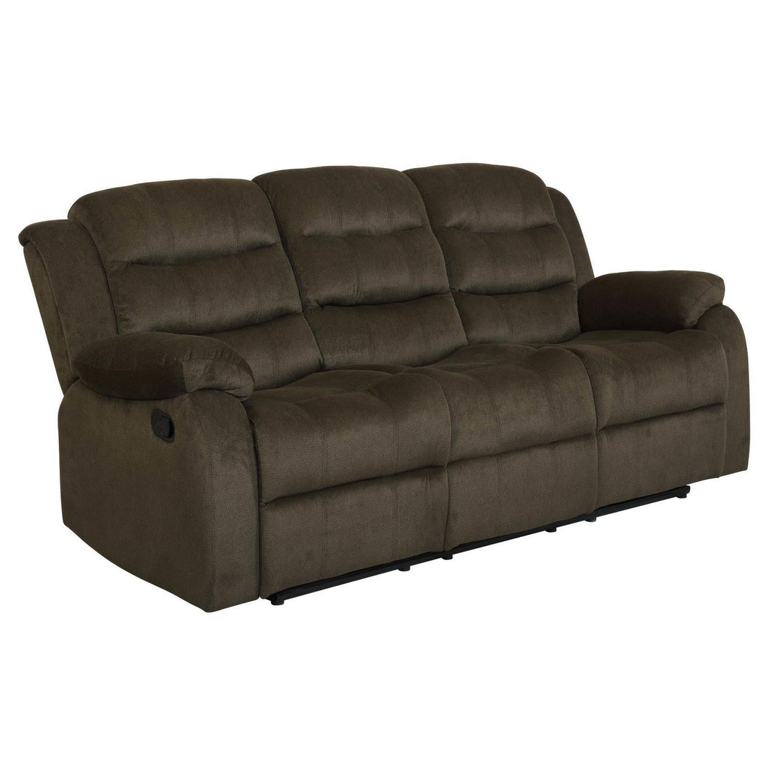 Rodman Pillow Top Arm Motion Sofa Olive Brown 601881