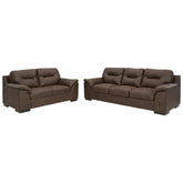 Maderla Sofa and Loveseat Ash-62002U1