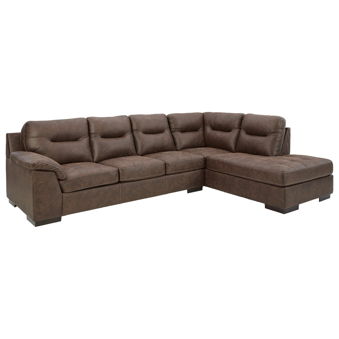 Maderla 2-Piece Sectional with Chaise Ash-62002S2