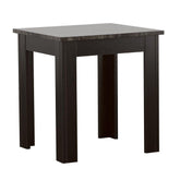 Silas 3-piece Faux-marble Top Occasional Table Set Black 700375