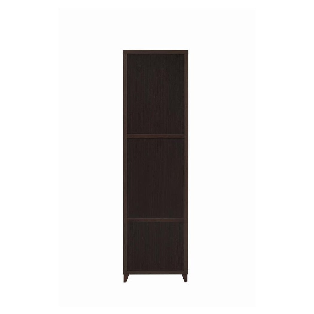 Lewes 2-drawer Media Tower Cappuccino 700882