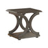 Shelly C-shaped Base End Table Cappuccino 703147