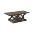 Shelly C-shaped Base Coffee Table Cappuccino 703148