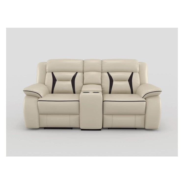 Double Reclining Love Seat with Center Console 8229NDG-2