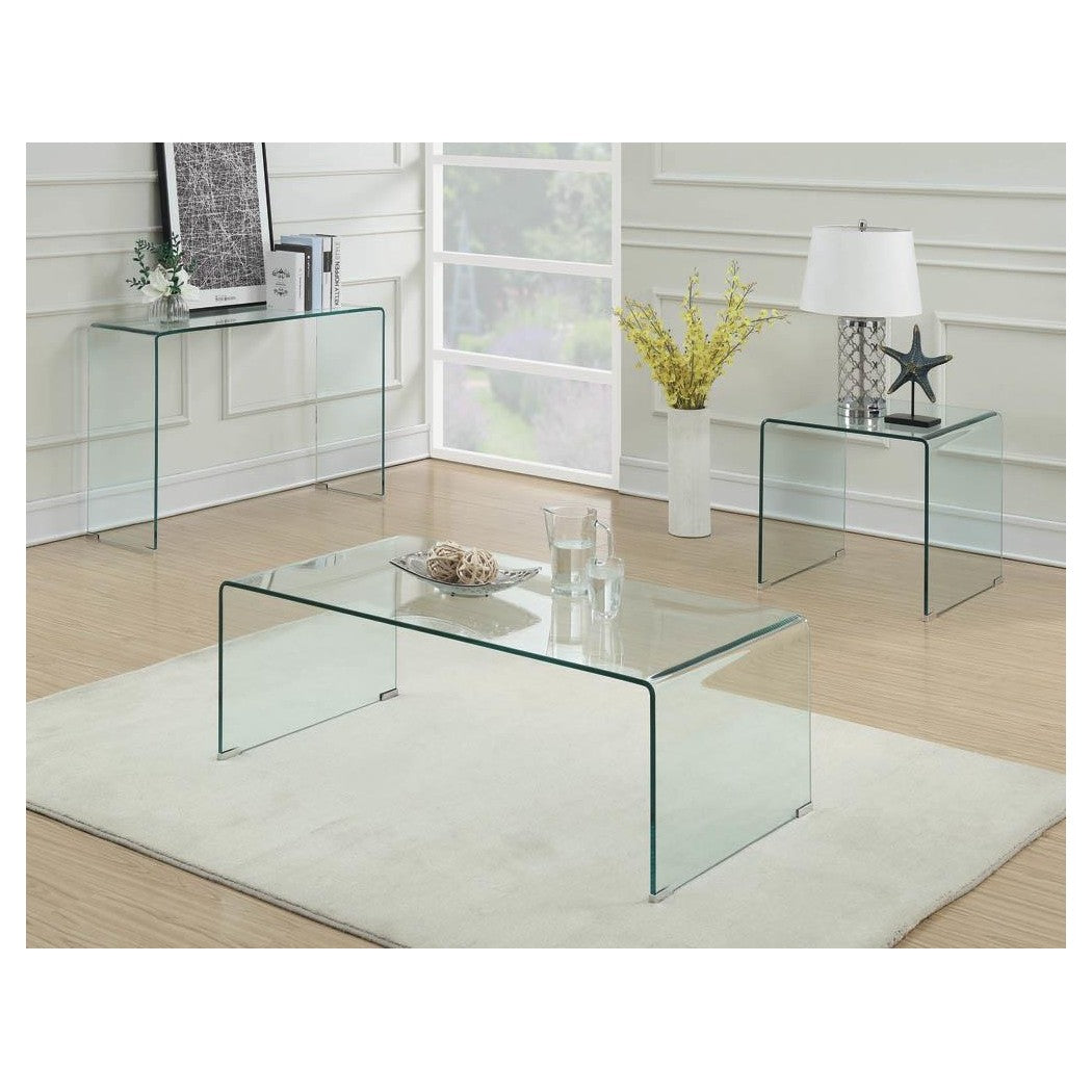 Ripley Square End Table Clear 705327