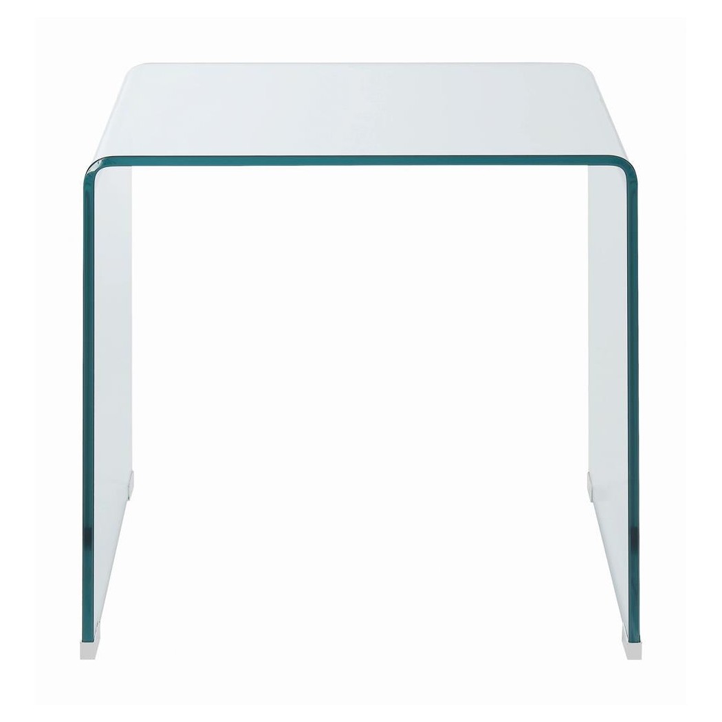 Ripley Square End Table Clear 705327