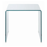 Ripley Square End Table Clear 705327