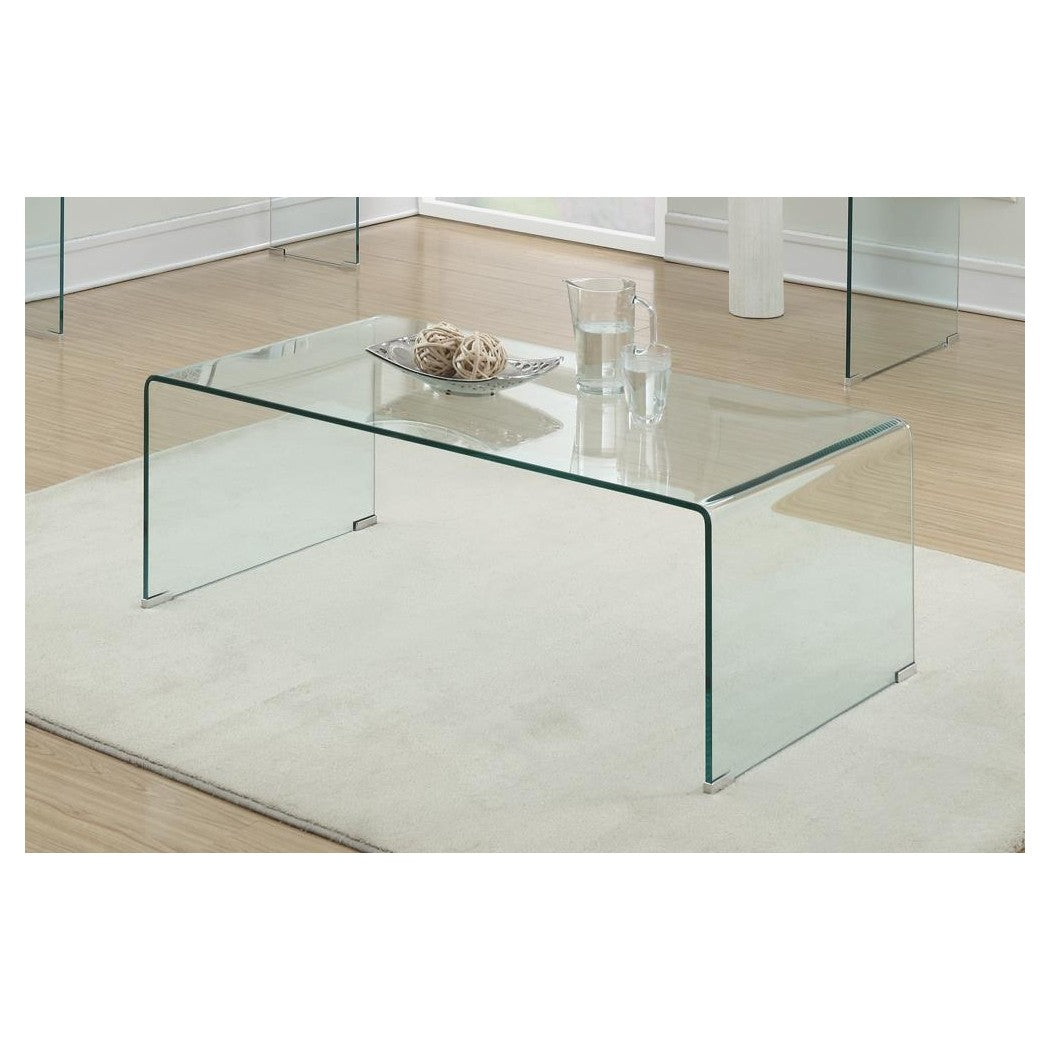 Ripley Rectangular Coffee Table Clear 705328