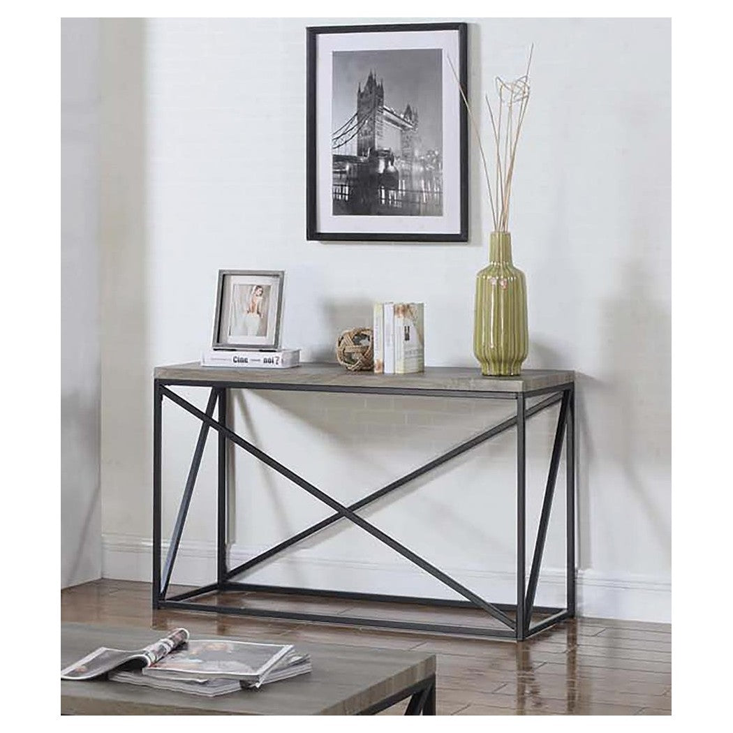 Birdie Rectangular Sofa Table Sonoma Grey 705619