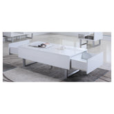 Atchsion 2-drawer Coffee Table High Glossy White 705698