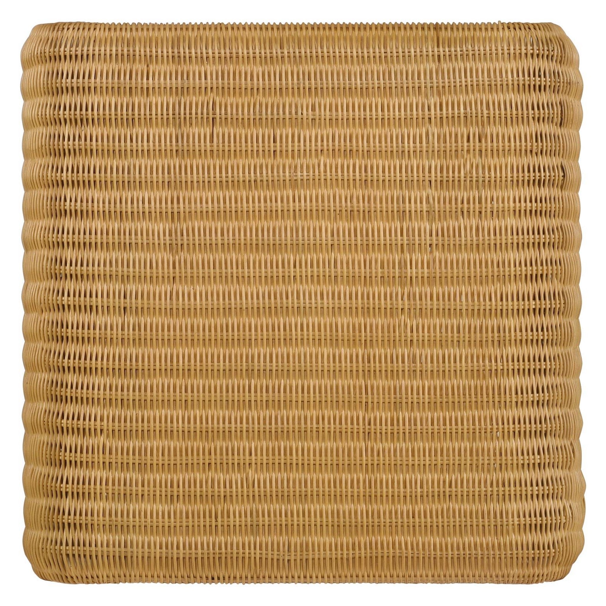 Juanita Square Rattan End Table Natural 709817