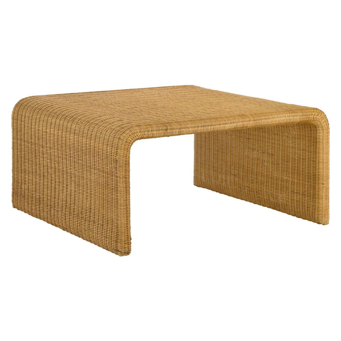 Juanita Square Rattan Coffee Table Natural 709818