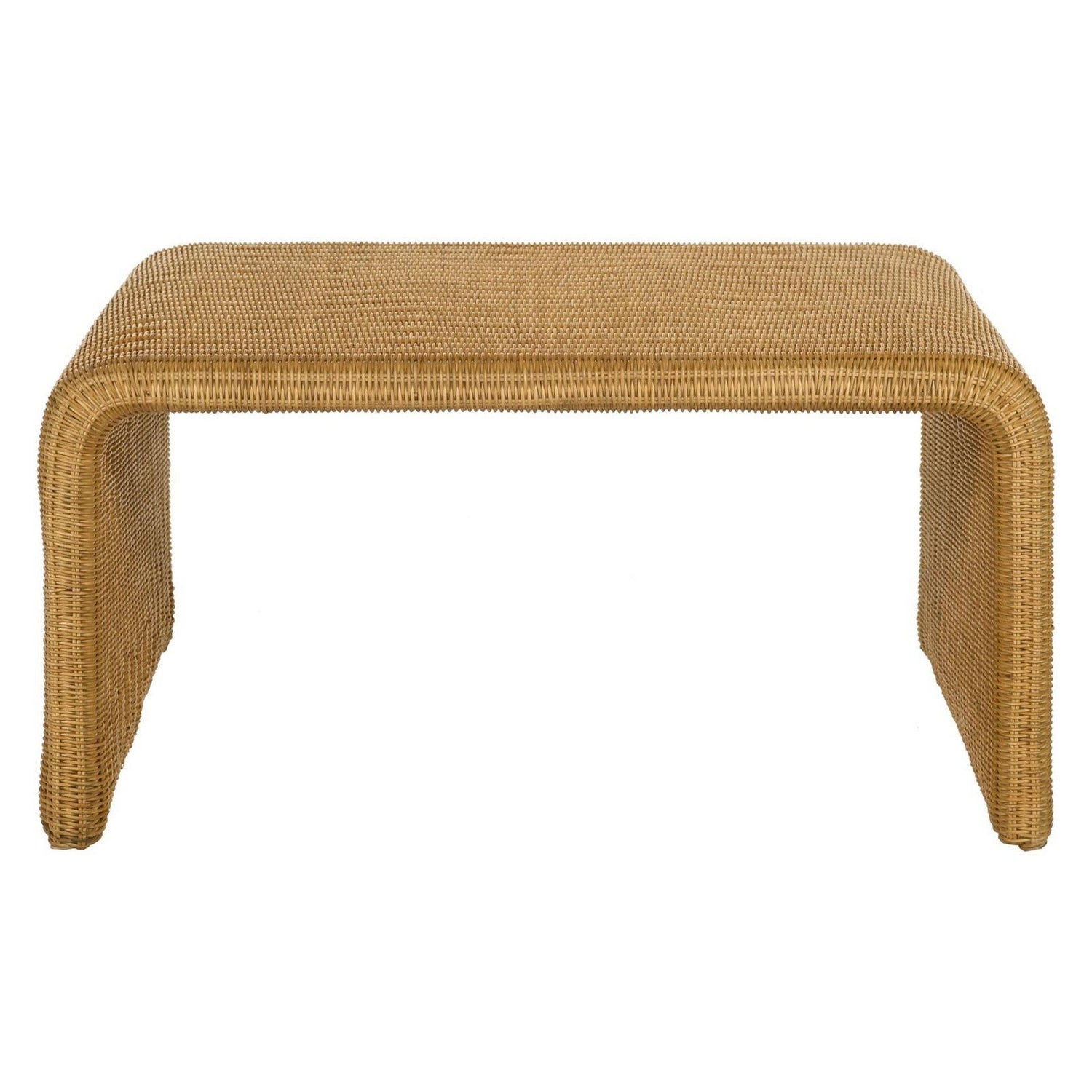 Juanita Square Rattan Coffee Table Natural 709818