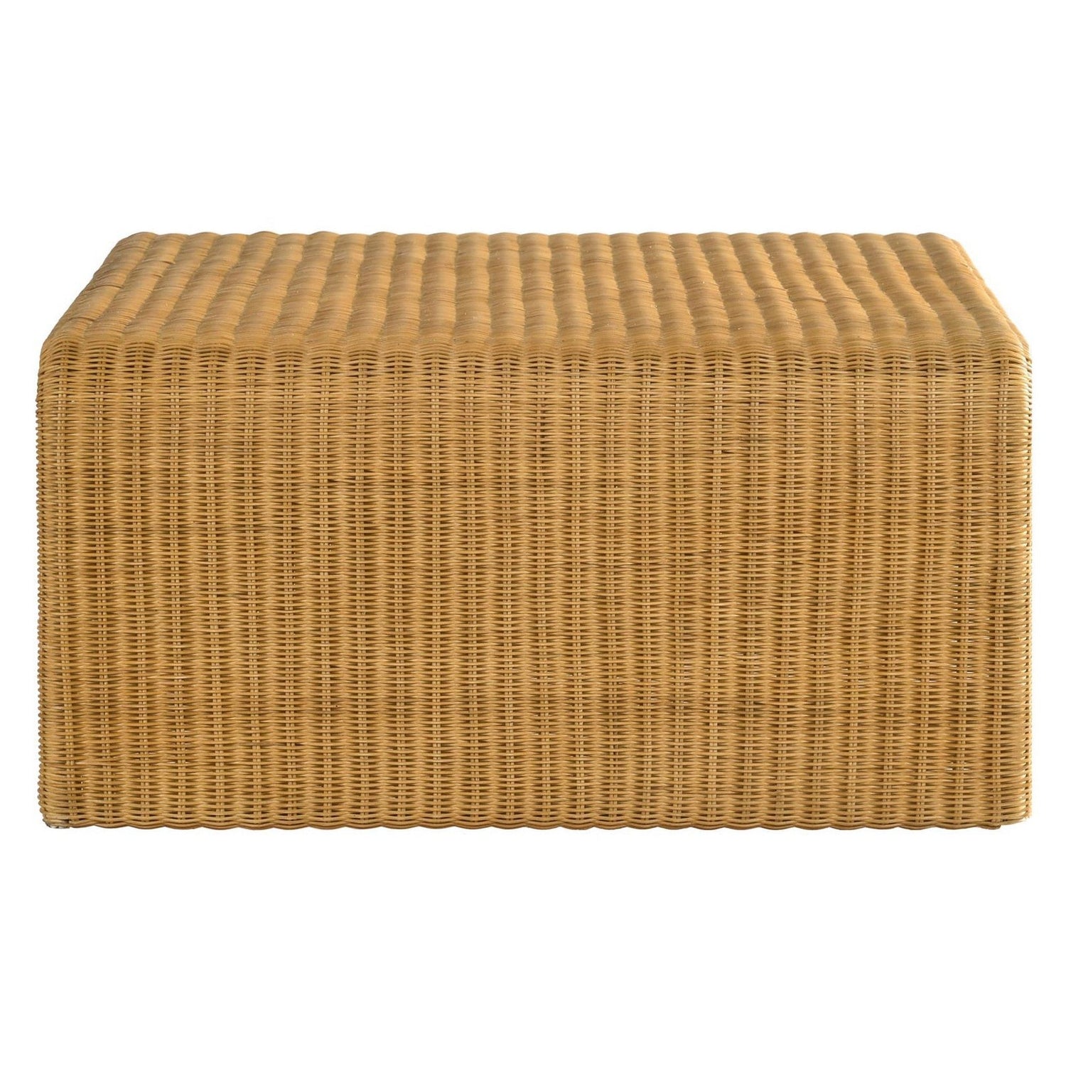 Juanita Square Rattan Coffee Table Natural 709818